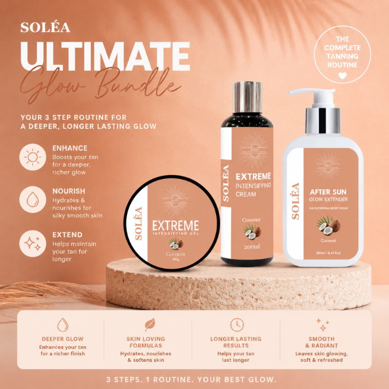 Ultimate Glow Bundle - 3-Step Coconut Tanning Routine